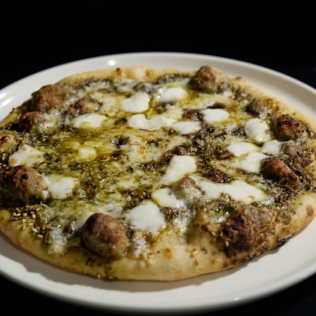 12IN Double Cheese And Zaatar.