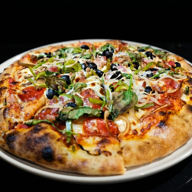 14" Supreme Pizza.