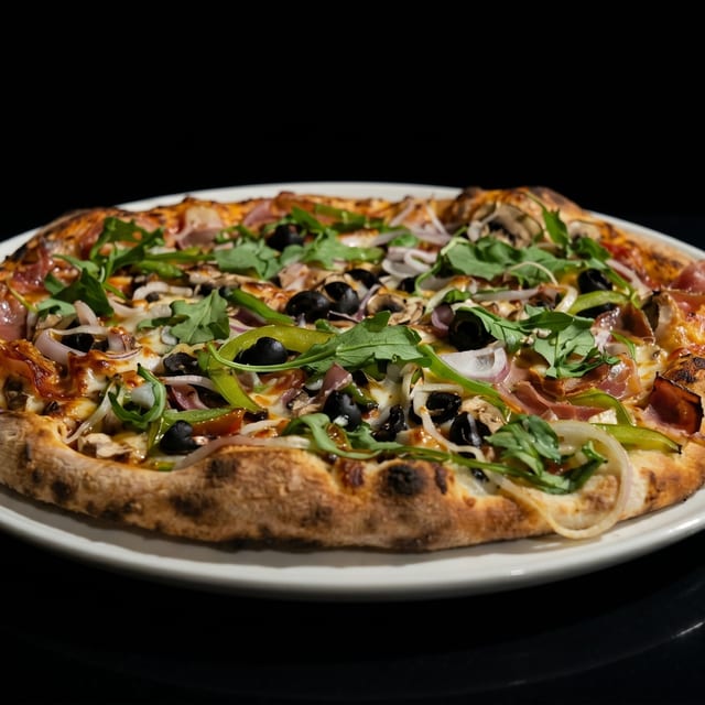 12IN Veggie Pizza.